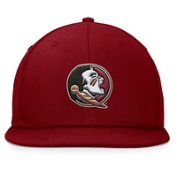 Casquette Snapback fondamentale Top of the World Garnet Florida State Seminoles pour hommes