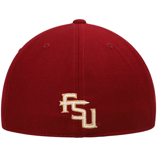 Casquette ajustée de couleur l'équipe des Seminoles l'État Floride grenat Top of the World pour hommes