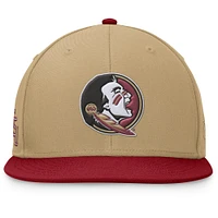 Men's Top of the World Gold/Garnet Florida State Seminoles Rally Two-Tone Fitted Hat