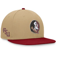 Men's Top of the World Gold/Garnet Florida State Seminoles Rally Two-Tone Fitted Hat