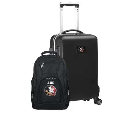 Florida State Seminoles MOJO Personalized Deluxe 2-Piece Backpack & Carry-On Set