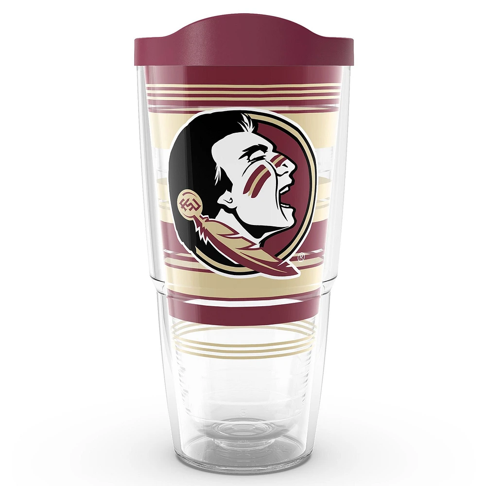 Tervis Florida State Seminoles 24 oz. Gobelet classique à rayures Hype