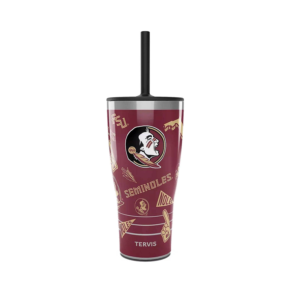 Tervis Florida State Seminoles 30oz. Swag Tumbler With Straw Lid