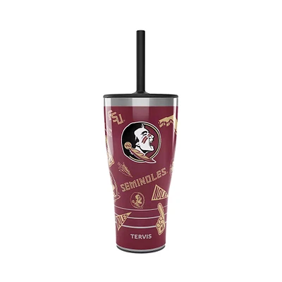 Tervis Florida State Seminoles 30oz. Swag Tumbler With Straw Lid