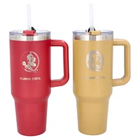 The Memory Company Florida State Seminoles 46oz. Home/Away Stainless Steel Colossal Tumbler Two-Pack