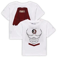 T-shirt blanc Champion Florida State Seminoles Super Hero pour tout-petits