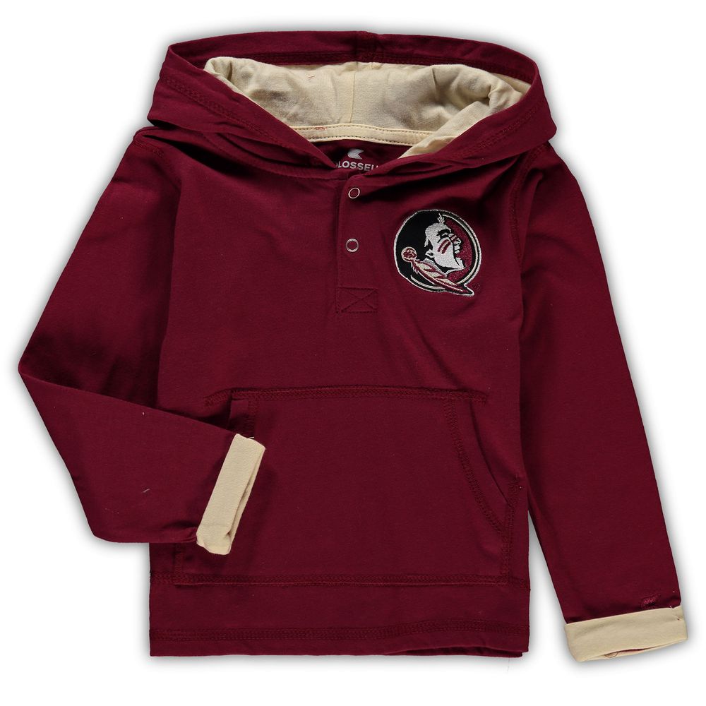 Toddler Colosseum Garnet/Heathered Gray Florida State Seminoles Poppies Hoodie and Sweatpants Set