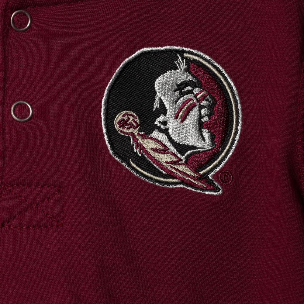 Toddler Colosseum Garnet/Heathered Gray Florida State Seminoles Poppies Hoodie and Sweatpants Set