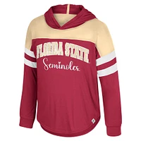 Toddler Colosseum Garnet Florida State Seminoles Reflection Hoodie Long Sleeve T-Shirt