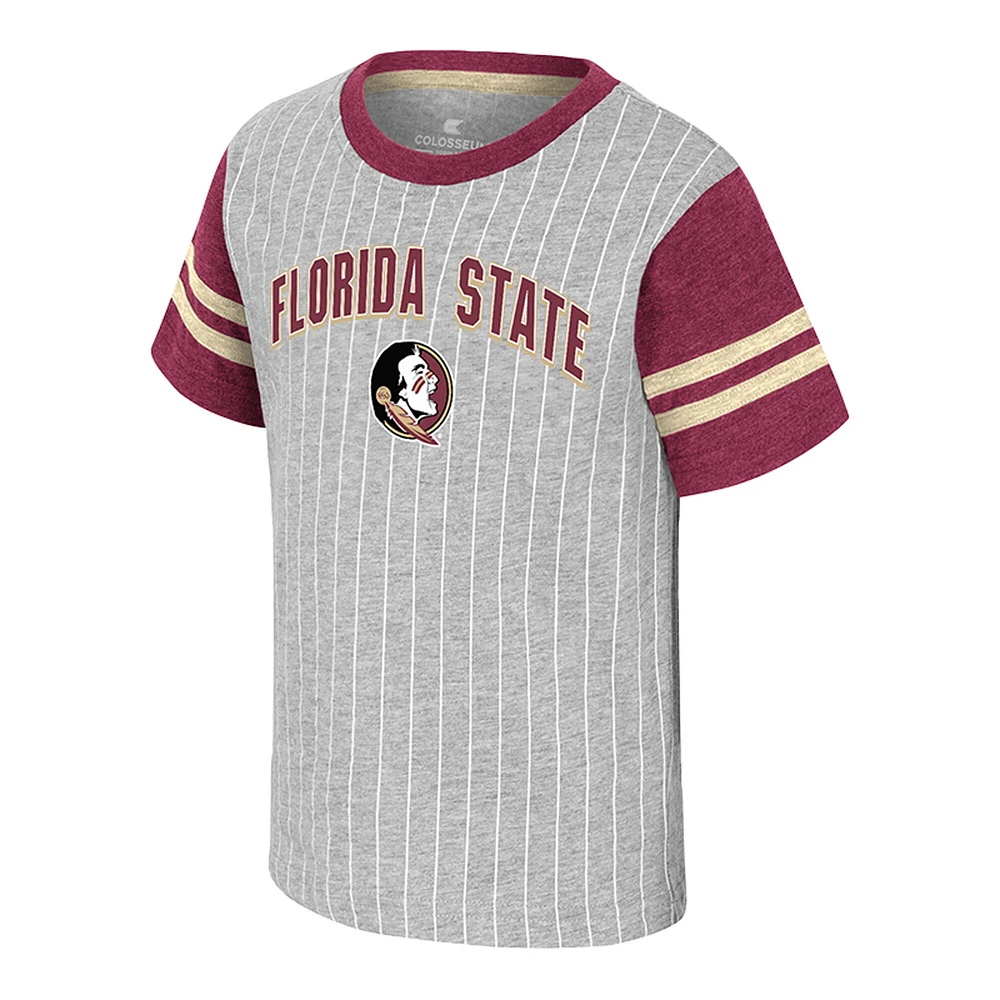 T-shirt Airball gris chiné pour tout-petits Colosseum Florida State Seminoles