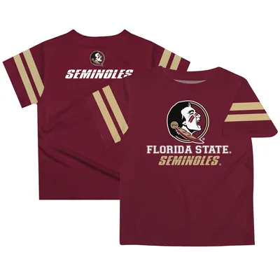 Florida State Seminoles Toddler Stripes T-Shirt - Garnet