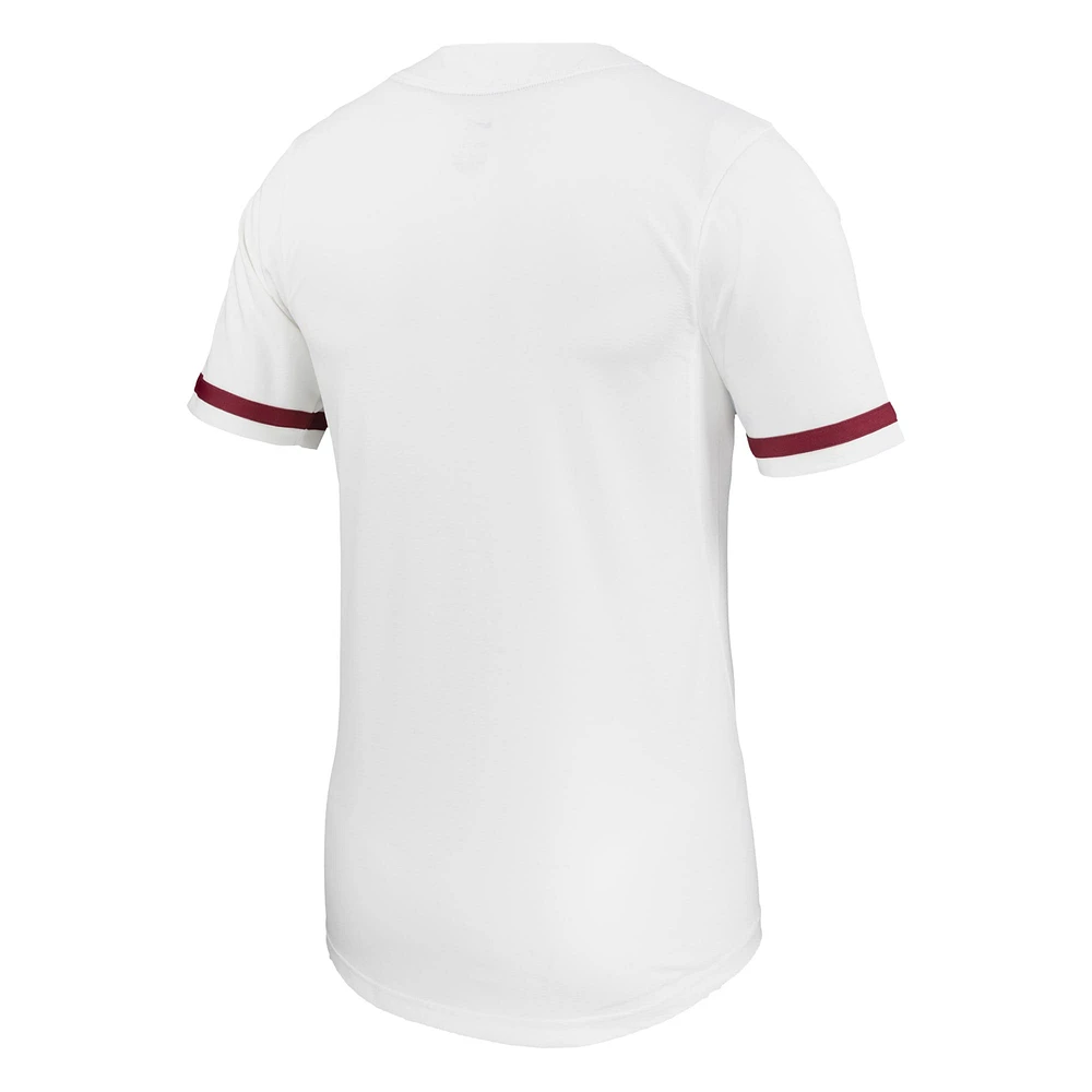 Maillot de softball réplique unisexe Nike blanc des Florida State Seminoles
