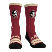 Unisex Rock Em Socks Florida State Seminoles Gametime Stripe Crew