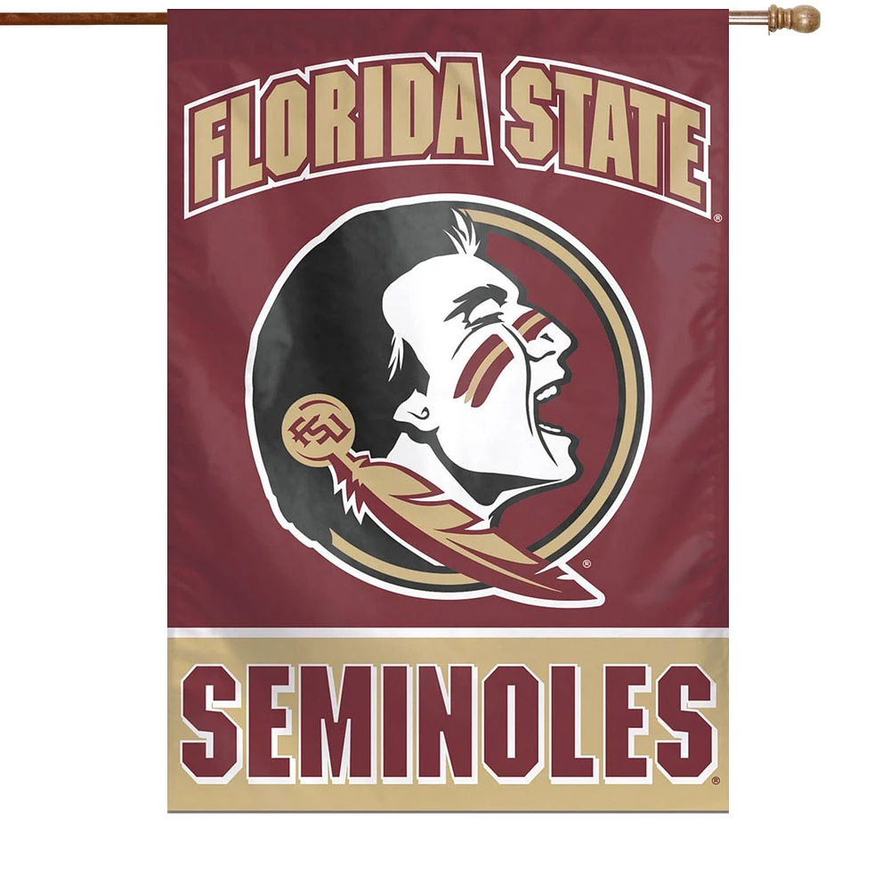 WinCraft Florida State Seminoles 28" x 40" Full Name Single-Sided Vertical Banner