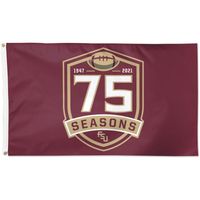 WinCraft Florida State Seminoles 75 Seasons 3' x 5' Single-Sided Flag