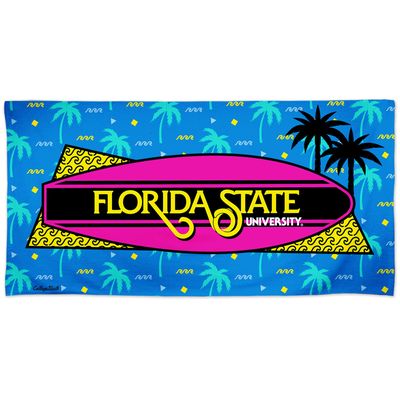 WinCraft Florida State Seminoles Beach Club 30'' x 60'' Surfboard Spectra Beach Towel