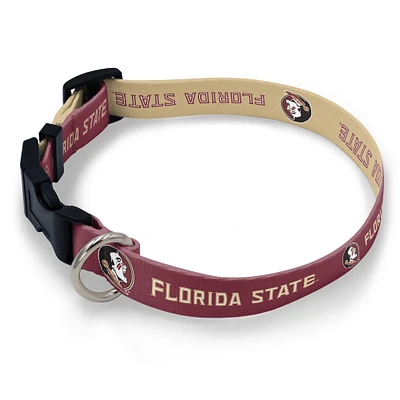WinCraft Florida State Seminoles Collier réglable pour animal de compagnie taille moyenne