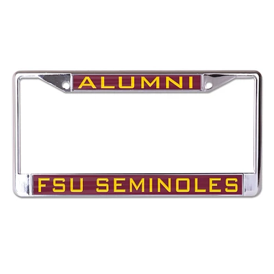 WinCraft Florida State Seminoles S/L School Alumni Cadre de plaque d'immatriculation