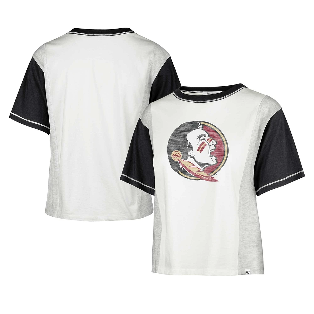 Woman's '47 White Florida State Seminoles Premier Tilda Tee