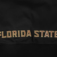 Women's Pro Standard Black Florida State Seminoles Game Day Sequin Full-Zip Hooded Jacket