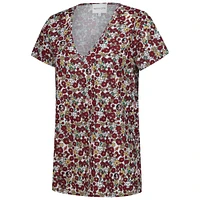 Women's Smith & Quinn Garnet Florida State Seminoles Blake V-Neck T-Shirt