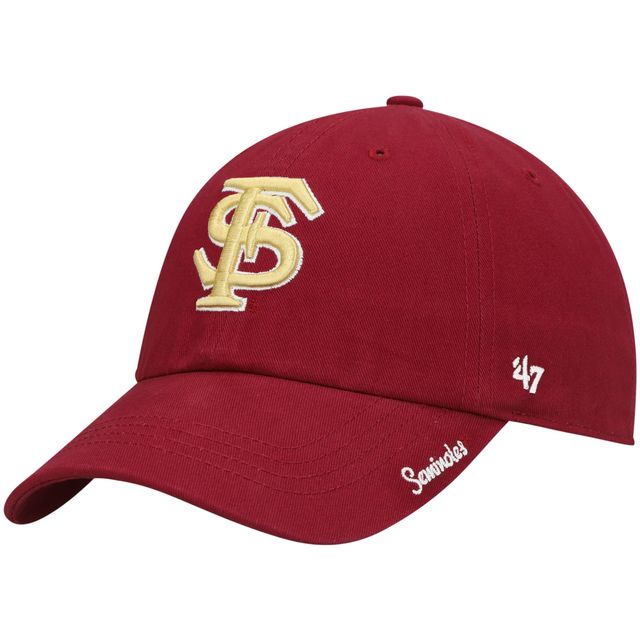 Casquette réglable '47 Garnet Florida State Seminoles Miata Clean Up Logo pour femmes