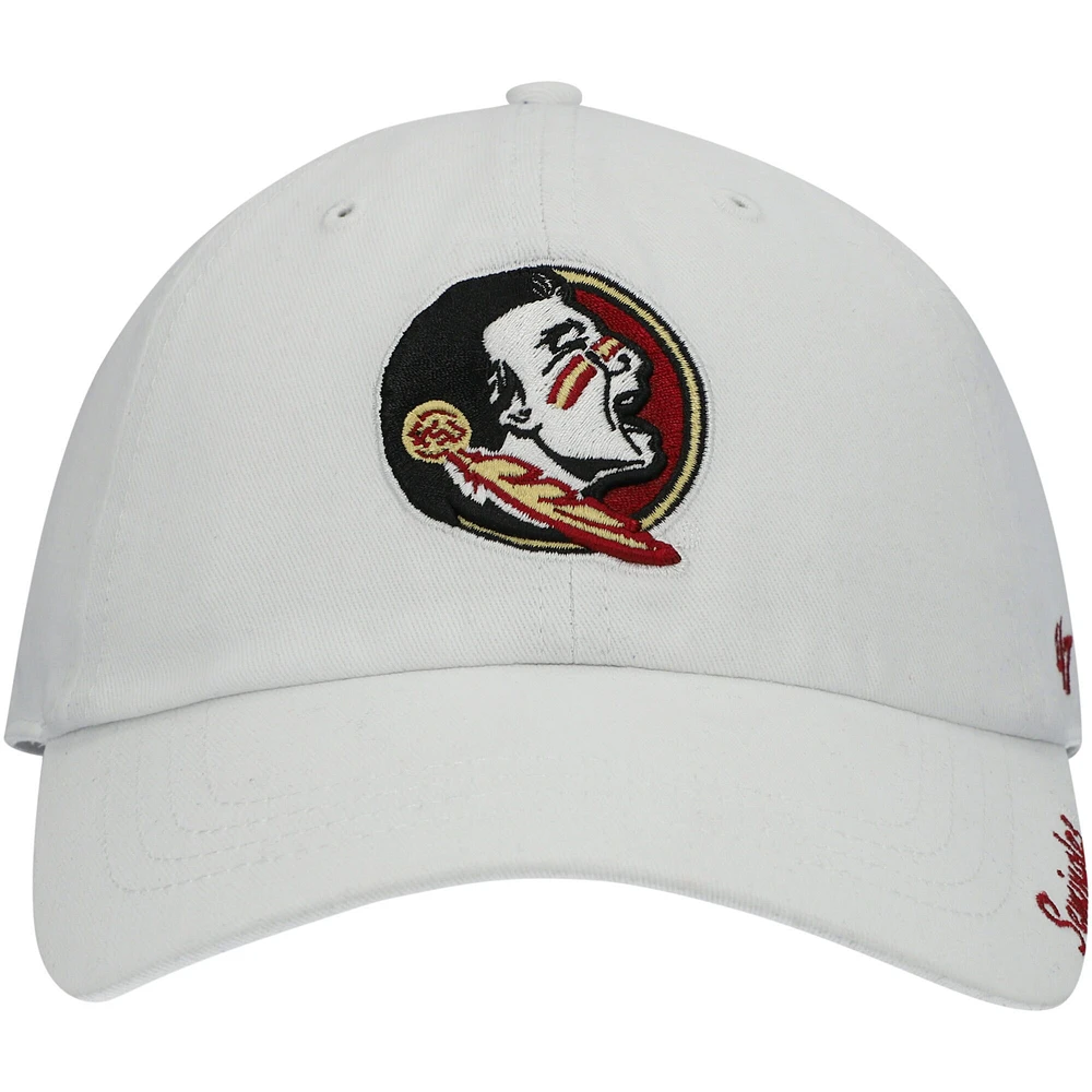 Casquette réglable '47 Florida State Seminoles Miata Clean Up Logo pour femmes