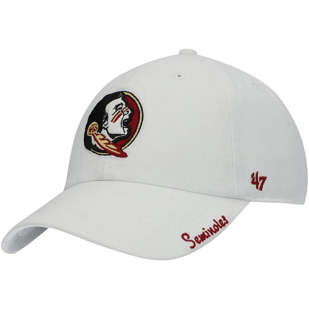 Casquette réglable '47 Florida State Seminoles Miata Clean Up Logo pour femmes