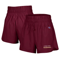 Women's Champion  Garnet Florida State Seminoles Tailgate Her Woven Shorts