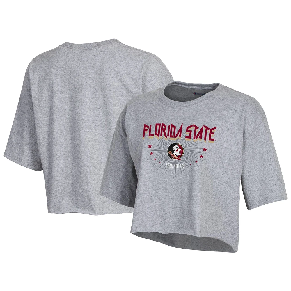 T-shirt court pour femme Champion Florida State Seminoles Boyfriend