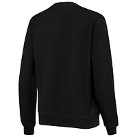 Women's Colosseum Black Florida State Seminoles Campanile Pullover Sweatshirt