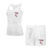 Women's Concepts Sport Florida State Seminoles Quartz Tank Top & Shorts Set