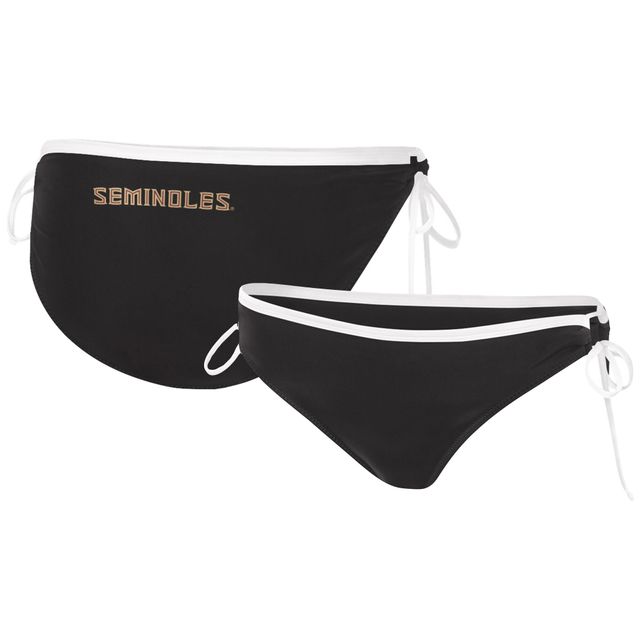 Bas de bikini pour femme G-III 4Her by Carl Banks Noir Florida State Seminoles Perfect Match