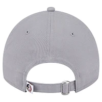 Casquette ajustable 9TWENTY pour femme avec logo Florida State Seminoles de New Era gris