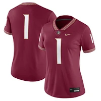 Maillot de match Nike #1 Garnet Florida State Seminoles pour femme