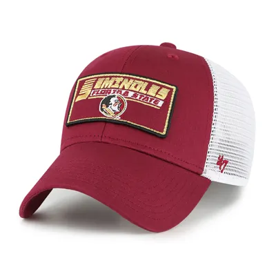 Florida State Seminoles '47 Youth Levee Trucker Adjustable Hat - Garnet/White