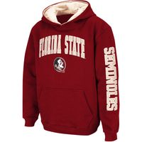 Youth Colosseum Garnet Florida State Seminoles 2-Hit Team Pullover Hoodie