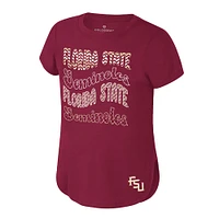 Youth Colosseum Garnet Florida State Seminoles Rogan T-Shirt