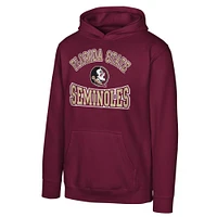 Sweat à capuche en polaire classique Hometown des Florida State Seminoles pour jeunes Garnet