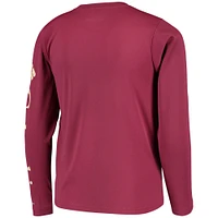 Youth Garnet Florida State Seminoles PFG Terminal Tackle Long Sleeve Omni-Shade T-Shirt