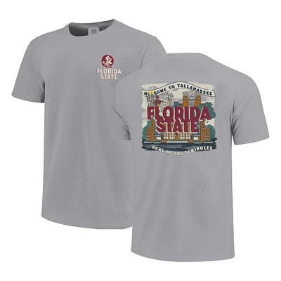 Youth  Gray Florida State Seminoles Local Campus Scene T-Shirt