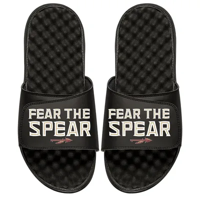 Florida State Seminoles ISlide Youth Fear The Spear Slide Sandals - Black