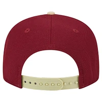 Casquette ajustable 9FIFTY avec logo Florida State Seminoles New Era Garnet pour jeunes