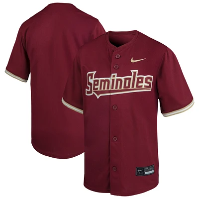 Youth Nike Garnet Florida State Seminoles Limited Baseball Jersey