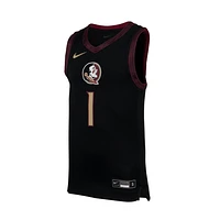 Maillot de basket-ball réplique Nike #1 noir pour jeunes Florida State Seminoles