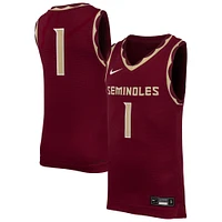 Youth Nike #1 Garnet Florida State Seminoles Replica Basketball Jersey