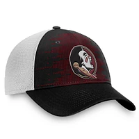 Youth Top of the World Garnet Florida State Seminoles Crushed Meshback Adjustable Hat