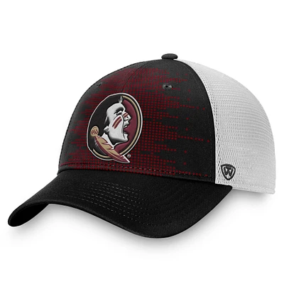 Youth Top of the World Garnet Florida State Seminoles Crushed Meshback Adjustable Hat