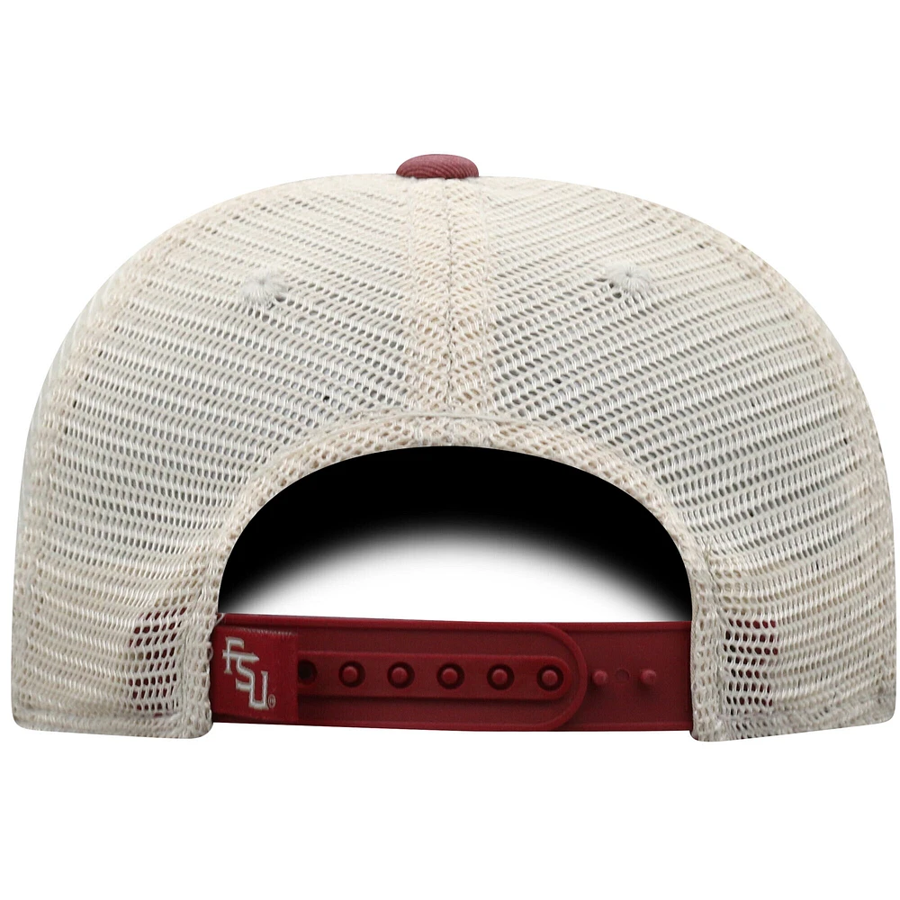 Youth Top of the World  Garnet Florida State Seminoles Offroad Adjustable Hat