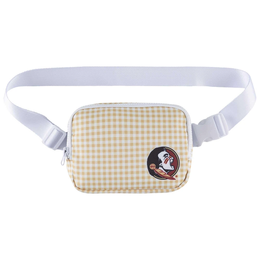 ZooZatz Florida State Seminoles Gingham Fanny Pack